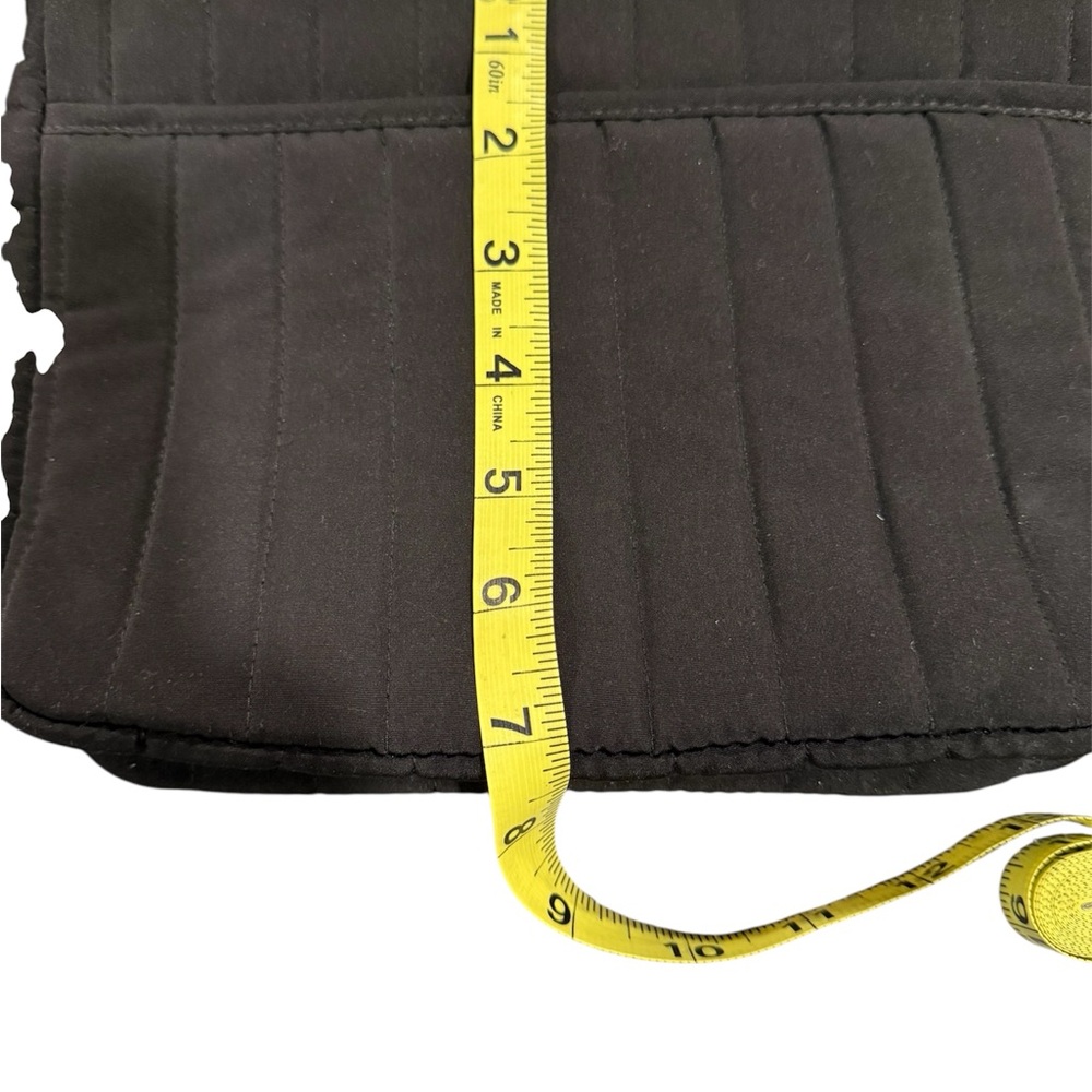 Vera Bradley Black Quilted Shoulder Crossbody - Picture 4 of 5